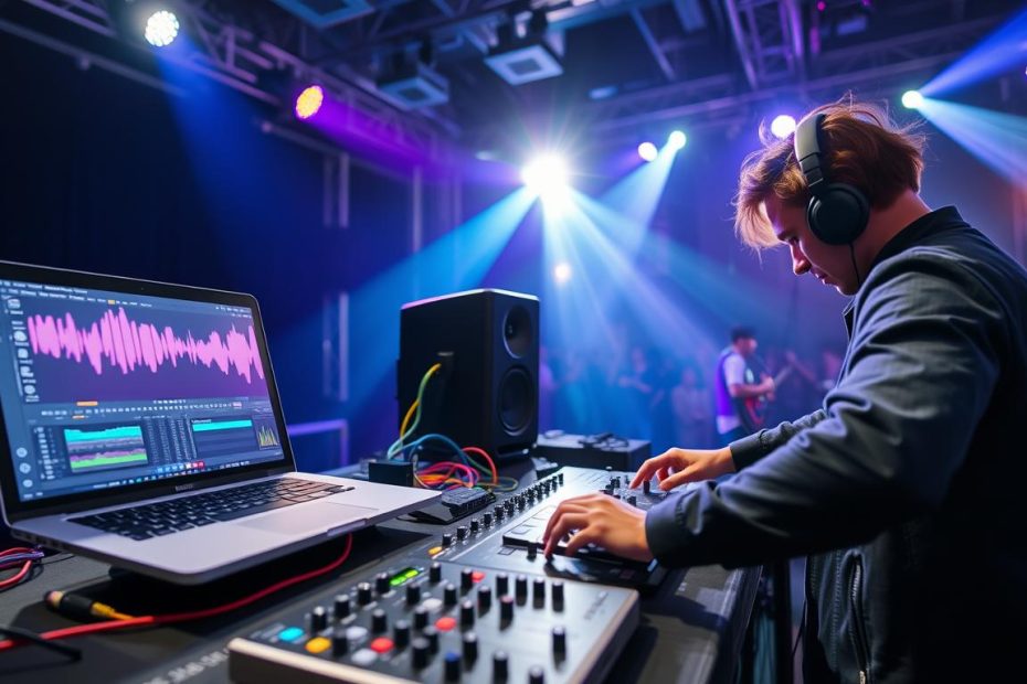 Ableton live pour la scène : config de base pour un live