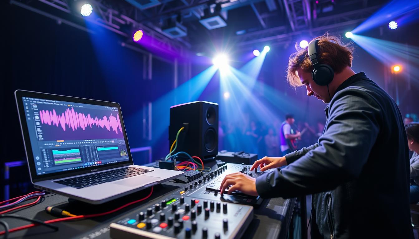 Ableton live pour la scène : config de base pour un live