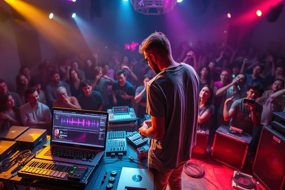 Ableton live et loopers : construire des couches en direct